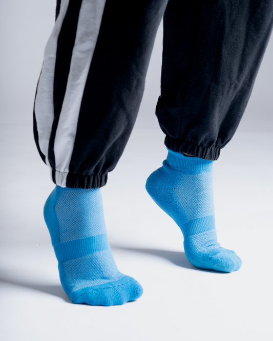 Bamboo Ankle Blue Socks