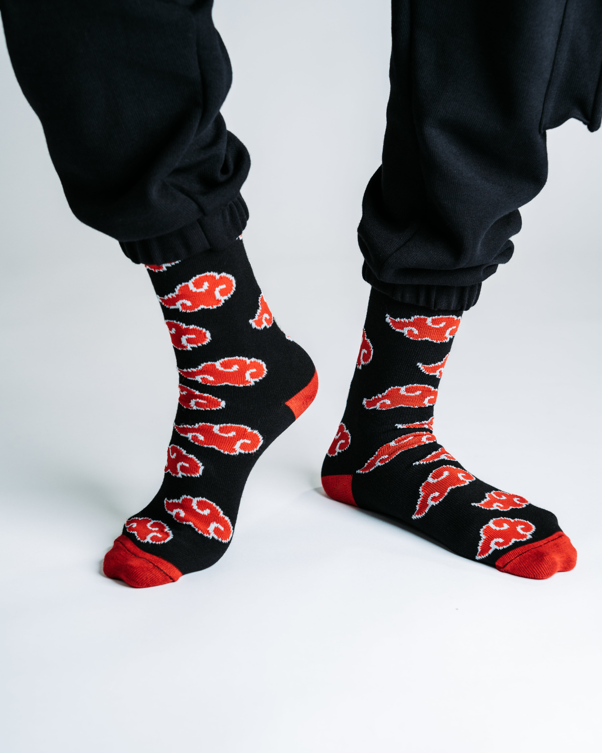 Akatsuki Naruto Inspired Socks (Pack of 3)