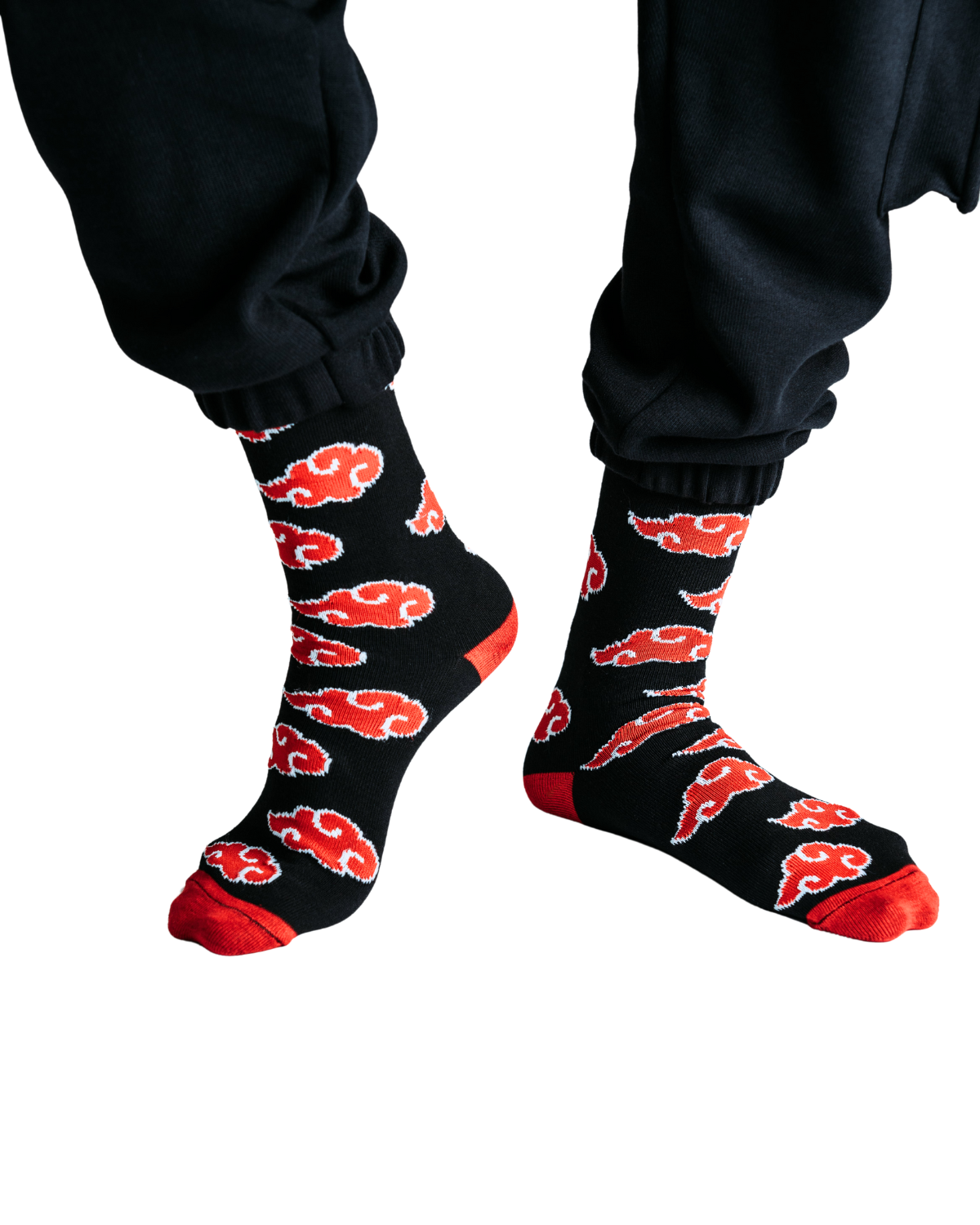 Akatsuki Naruto Inspired Socks