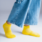 Bamboo Ankle Yellow Socks