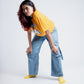 Bamboo Ankle Yellow Socks