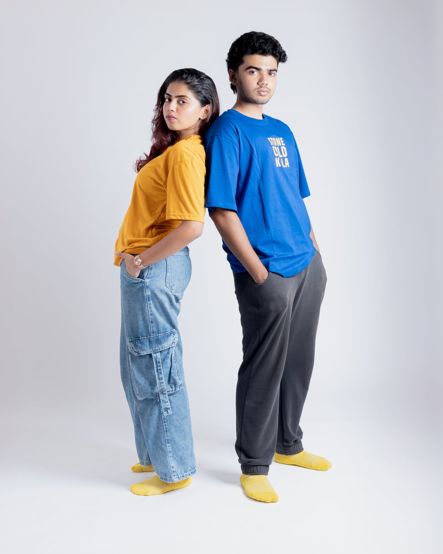 Bamboo Ankle Yellow Socks