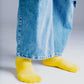 Bamboo Ankle Yellow Socks
