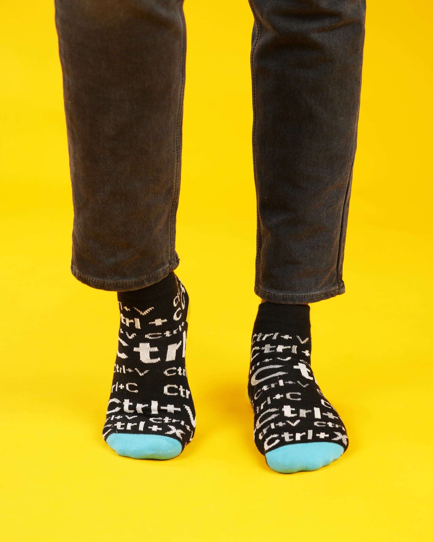 Copy Paste  Black Socks